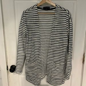 Sanctuary striped open cardigan